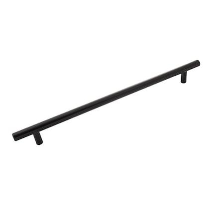 Belwith Products 256 mm Cabinet Bar Pull, Matte Black BWHH075599 MB